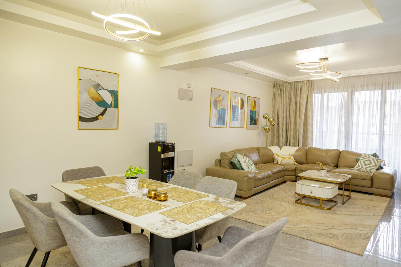 Riverside – 3 Bedroom Furnished Apartment