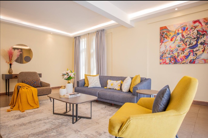Fully Furnished 2-Bedroom All-En-Suite Apartment for Rent – Westlands